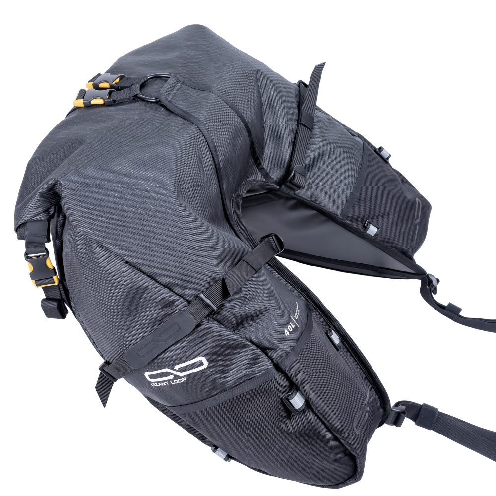 Coyote Saddlebag Motorcycle Luggage β Giant Loop