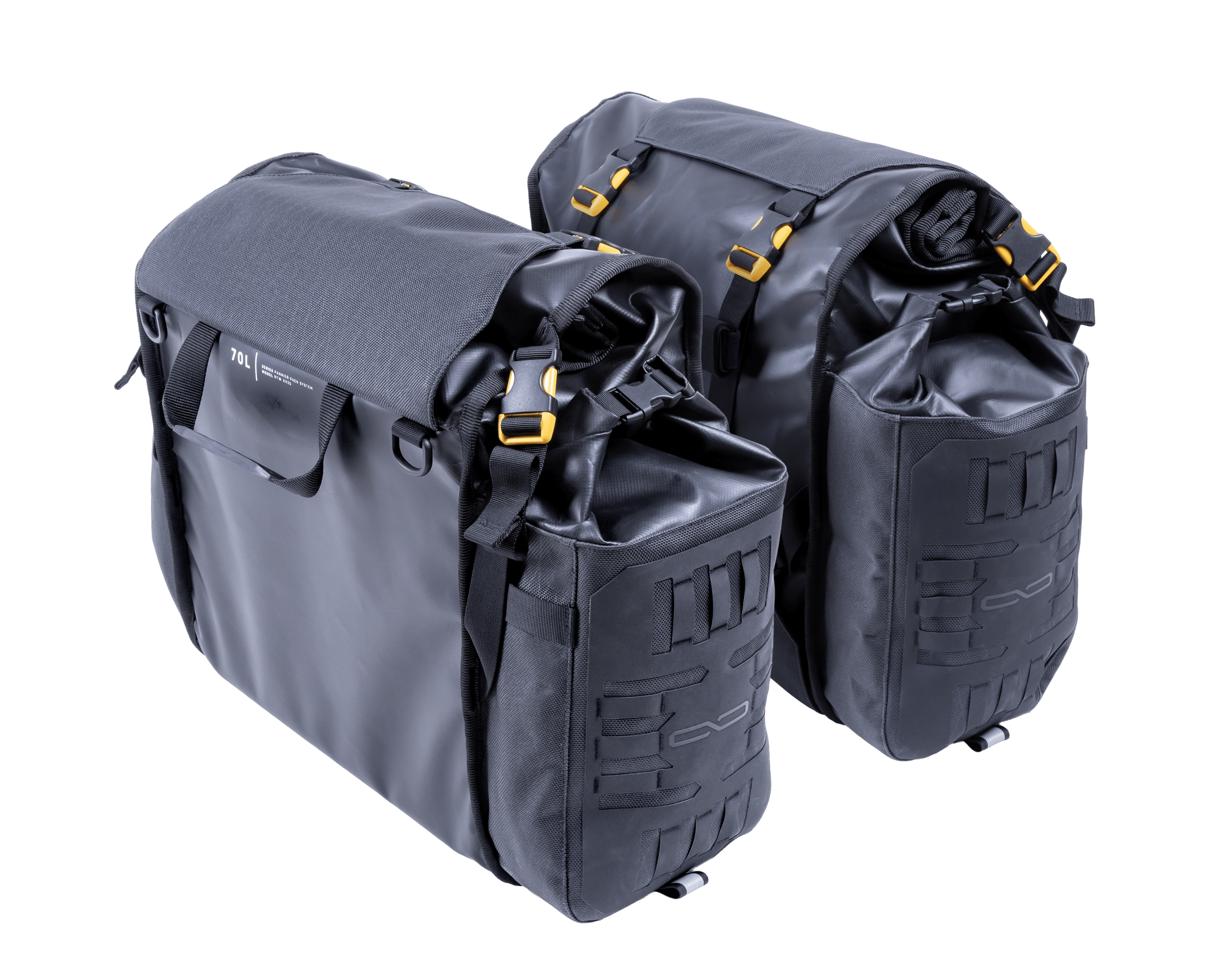 giant bicycle panniers Giant Loop - Round the World Panniers 90L Black