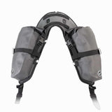 Giant loop grey mojavi saddlebag from the front