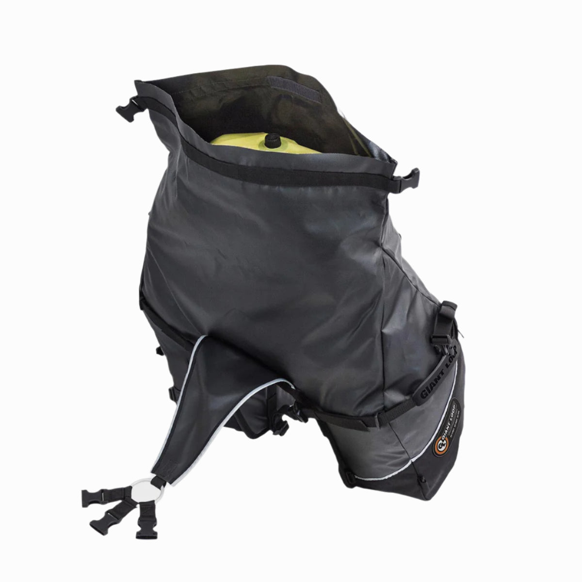 Giant Loop Great basin Saddlebag opened
