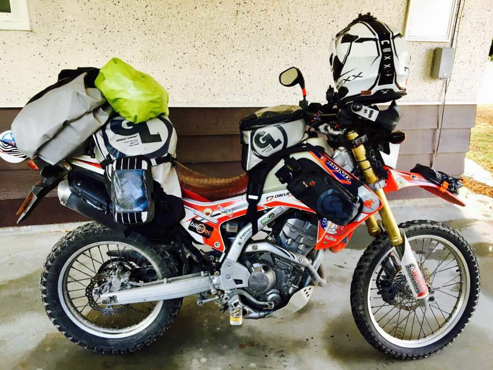 How to Pack a Small Motorcycle for BIG Adventure: Globe Crosser Steph ...